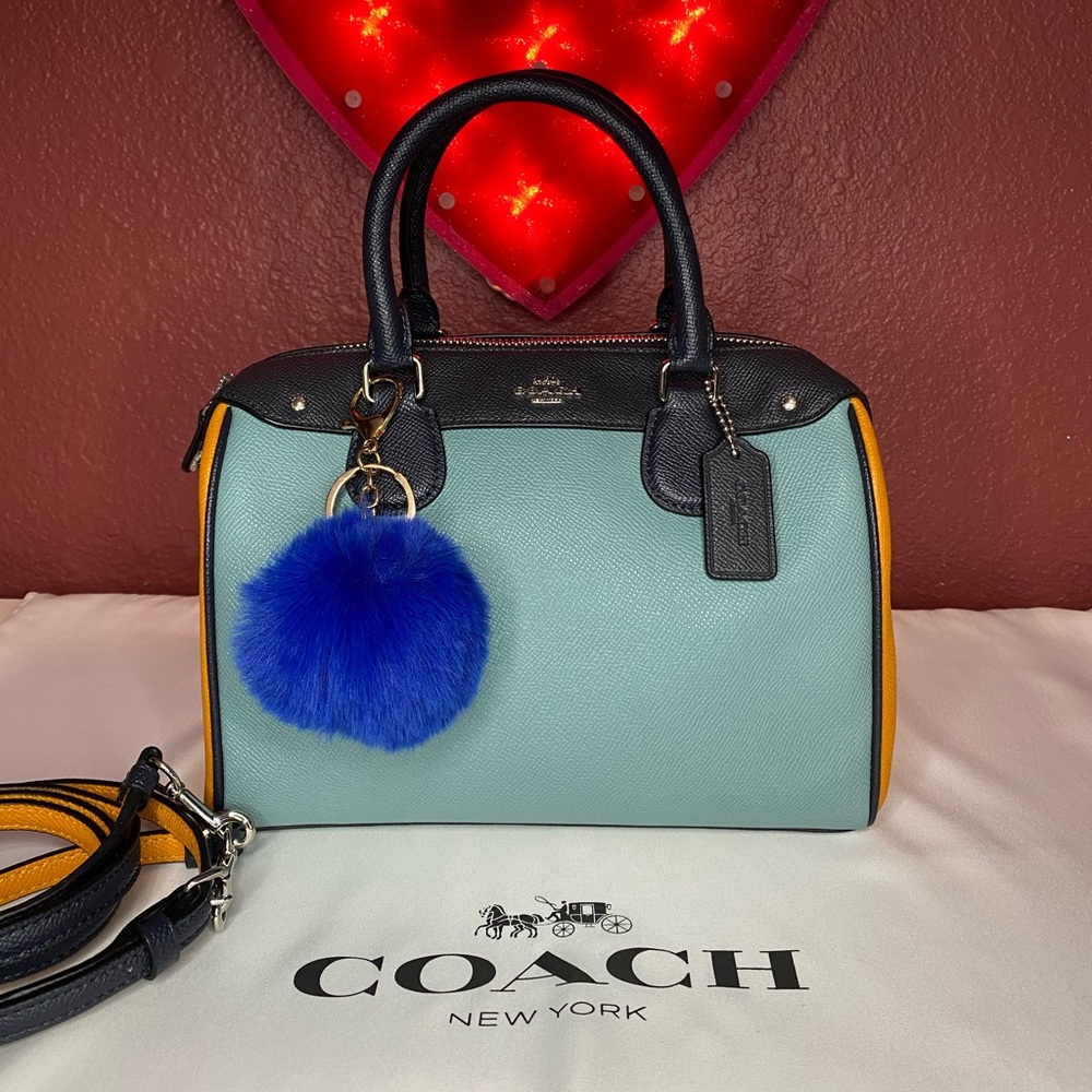 Coach Bennett Satchel in Colorblock